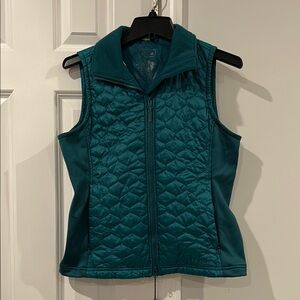 L.L. Bean Teal Quilted Vest